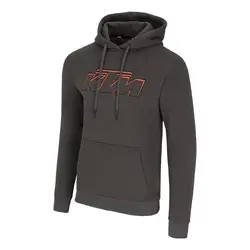ESSENTIAL HOODIE DARK GREY