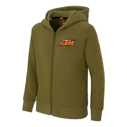 KIDS RACING ZIP HOODIE
