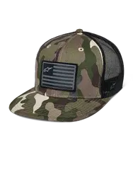 Flag Flat Trucker Hat