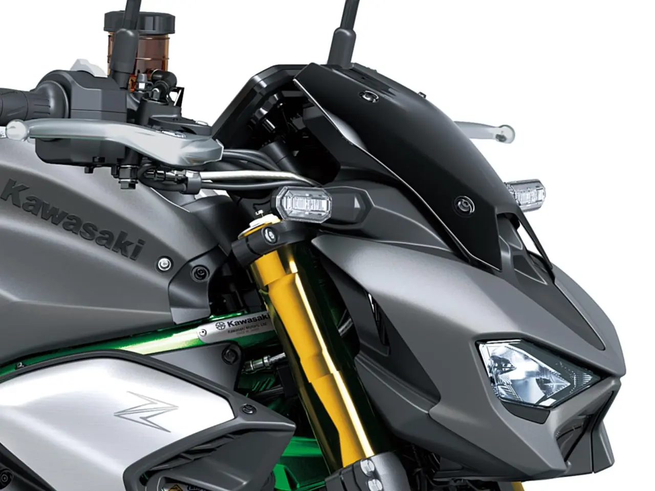 Compact LED Headlights and Sharp, Compact Front End Compact LED Headlights and Sharp, Compact Front End